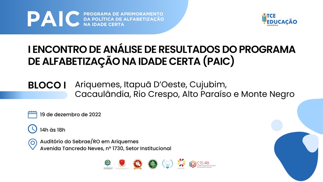 TCE RO realiza em Ariquemes I Encontro para Análise dos Resultados do