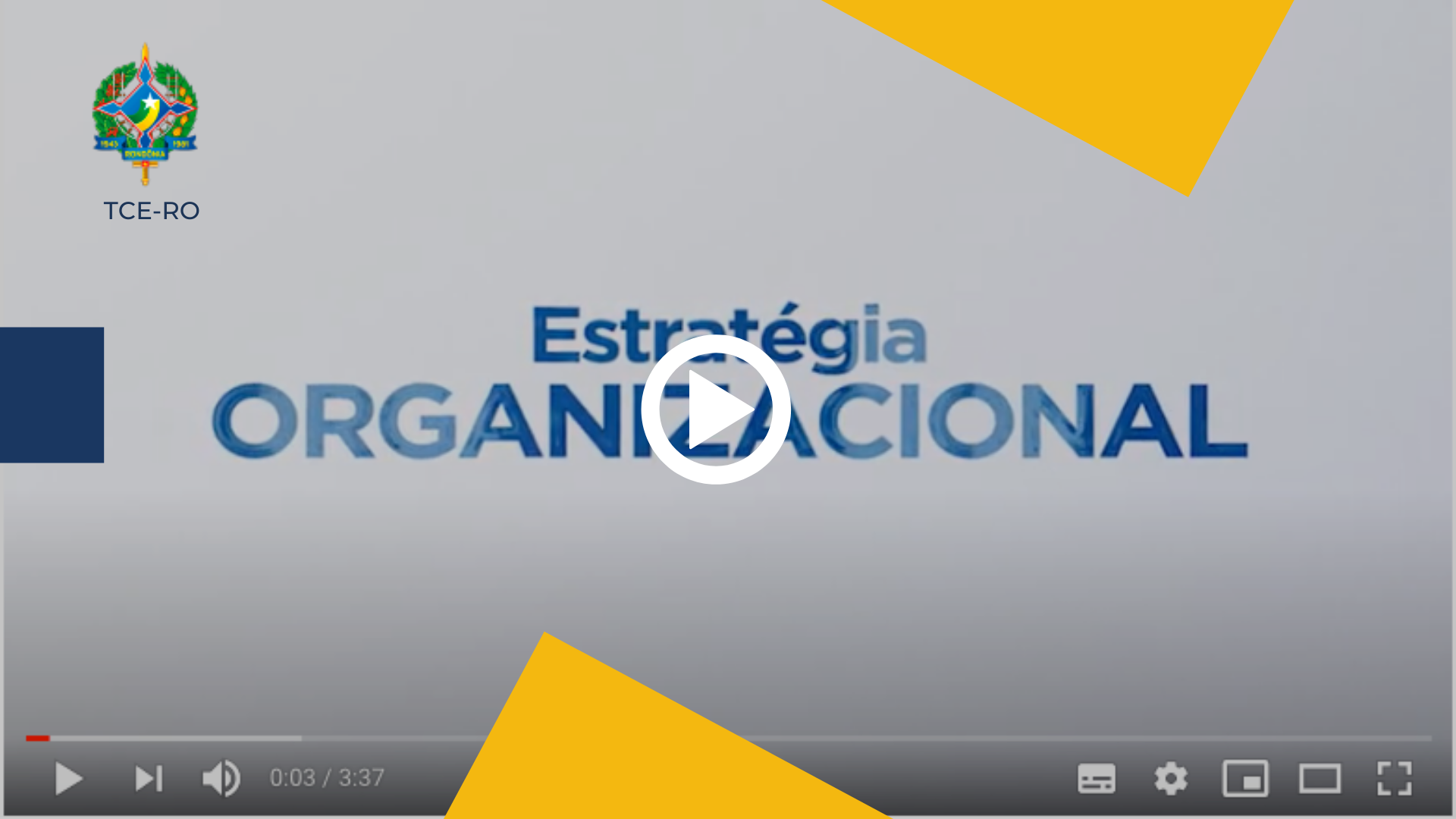 TCE-RO encerra série de vídeos apresentando o desenho da estratégia  organizacional – TCE-RO | Tribunal de Contas do Estado de Rondônia