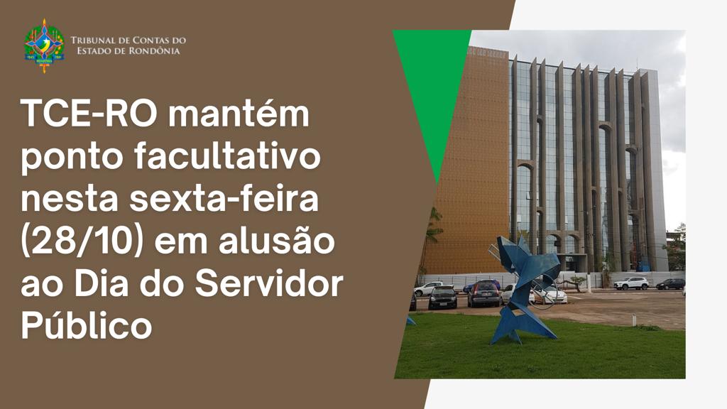 TCE-RO edita ato e estabelece horário de expediente durante os